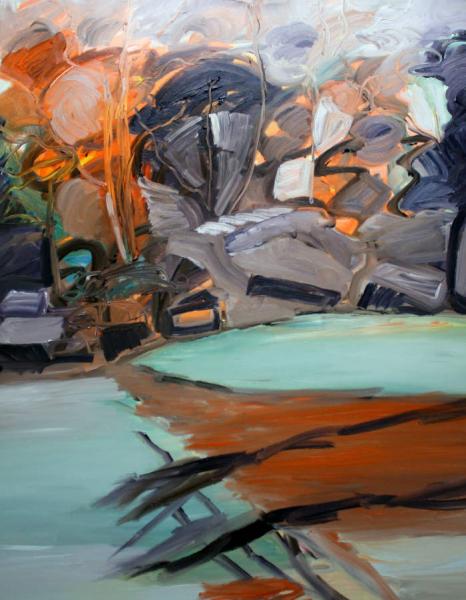 The Hawkesbury I Oil on Canvas 122 x 153cm image